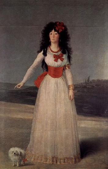 Francisco de Goya Duchess of Alba - The White Duchess